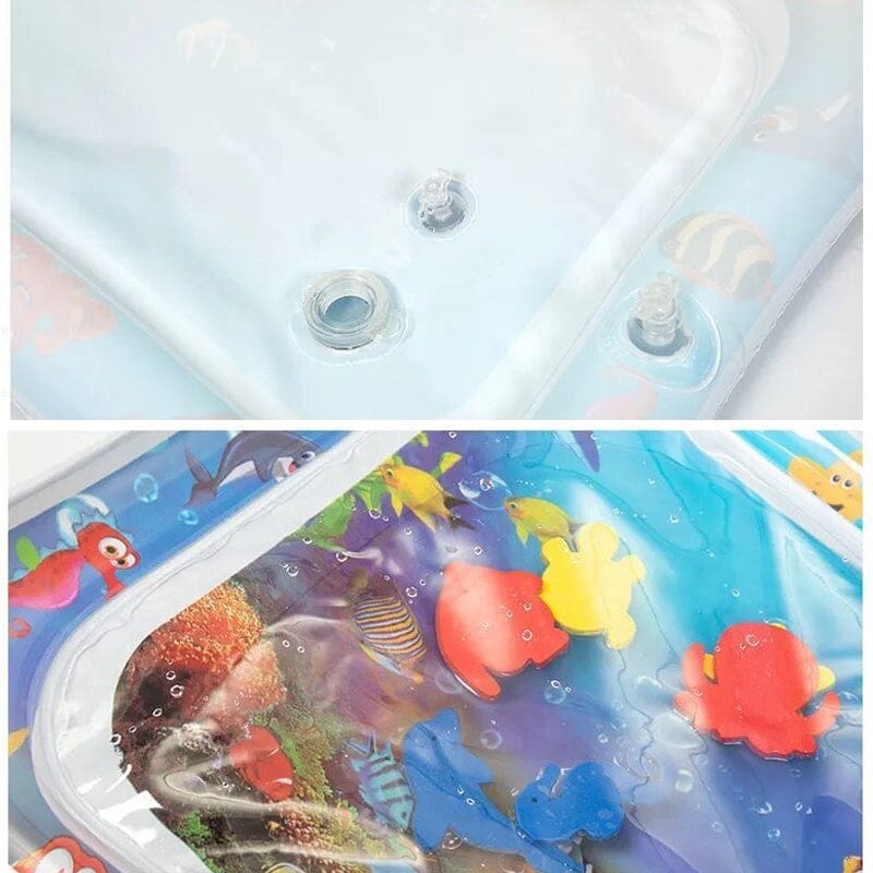 Frendorf | Aufblasbare Wasser-Sinnesmatte für Bauchlage für Baby & Haustier