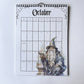 Frendorf | 2025 Vintage Gothic Castle Thema Wandkalender