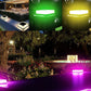 Frendorf | SolarAura RGB Solarleuchte für Außenbereiche | Moderne Gartenbeleuchtung | RGB & Warmweiß | Umweltschonend