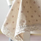 Daisy Print Baumwolle Leinen Tischdecke
