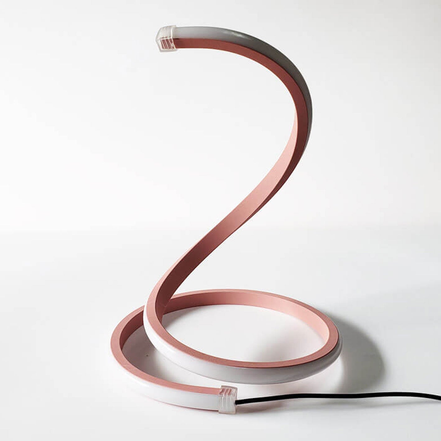Moderne kreative Schlange Form LED Touch Dimm Tischlampe