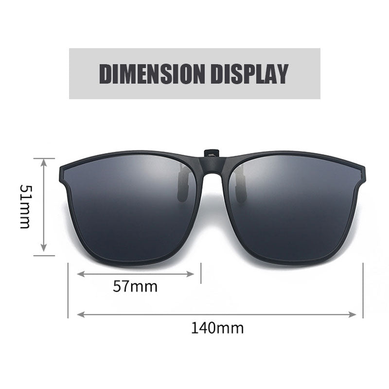 Frendorf | Neue polarisierte Clip-on-Klappsonnenbrille