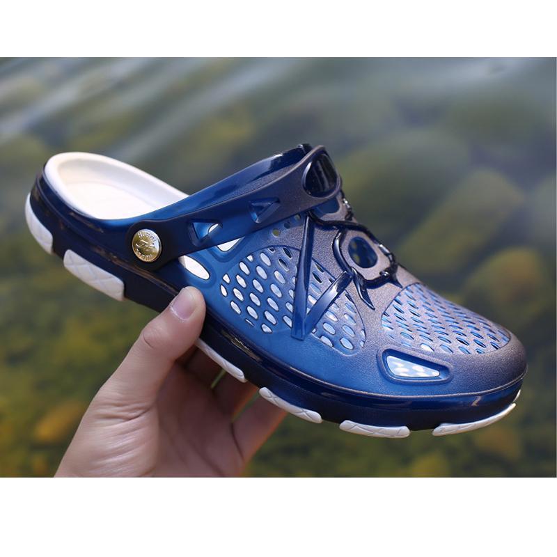 Frendorf | Herren Strandsandalen Atmungsaktiv Mesh Strand Pantoffel