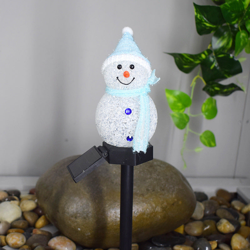 Frendorf | Super süße wasserdichte Solar Schneemannlampe
