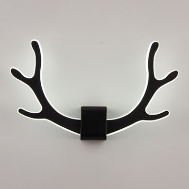 Frendorf | LumiAntler LED Wandleuchte | Nordisches Geweihdesign | Modernes Acryl | Warmes & Kaltes Licht | Kreative Wandlampe