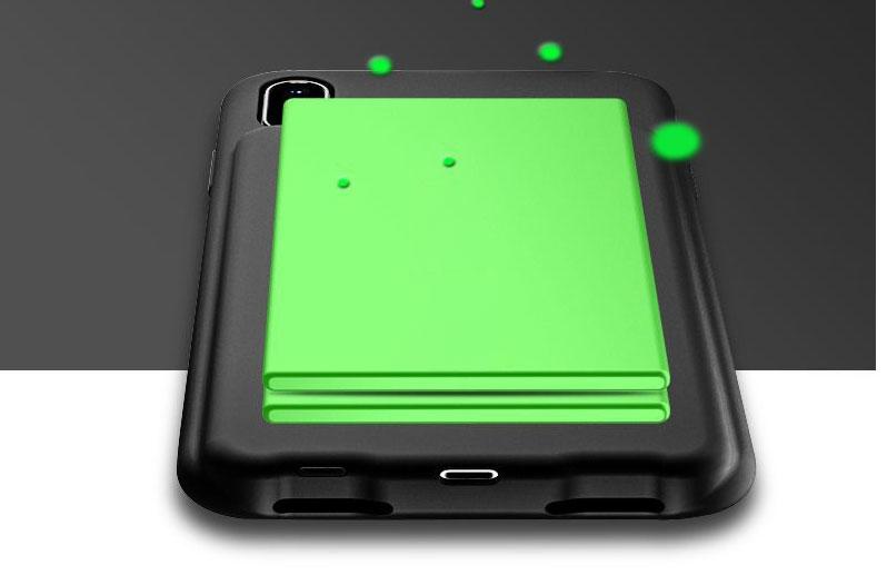 Frendorf | 1,5 cm Batteriefach, das Ihnen ermöglicht, zu laden, zu synchronisieren und zuzuhören