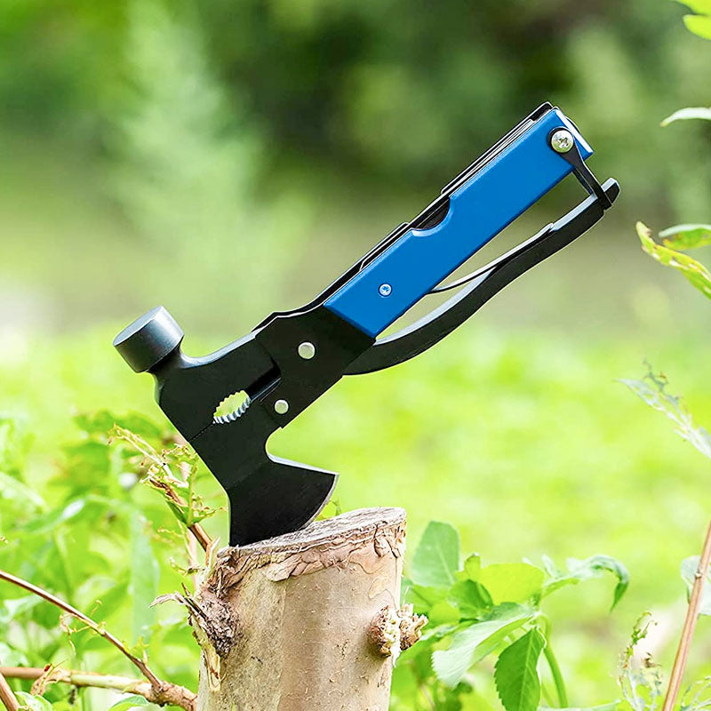 Frendorf | Stahlhammer-Axt-Multitool für Camping