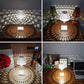 Kristalltischlampe