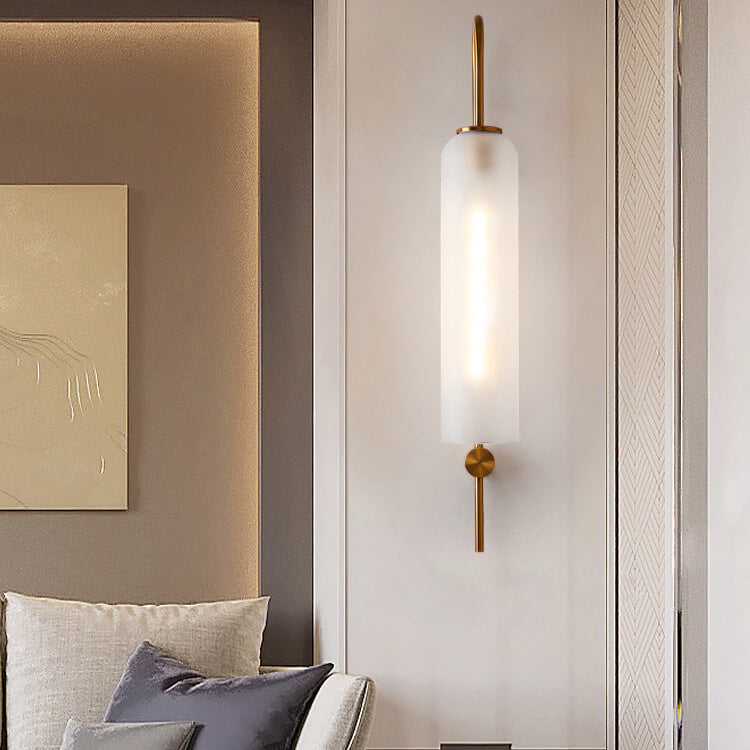 Frendorf | ZenoLuxe Nordic Design LED Wandlampe | Gebogene Arm | Modern | Dekoration für Zuhause