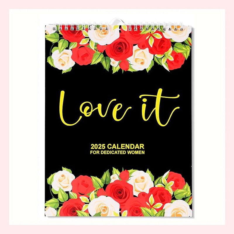 Frendorf | 2025 Kalender für müde Mütter – Lustiges Design, Mentale Gesundheitstipps, Großzügige Datumsfelder