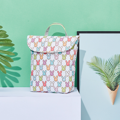 Frendorf | Wasserdichte Windeltasche mit Reißverschluss – Wetbag für Kinderwagen