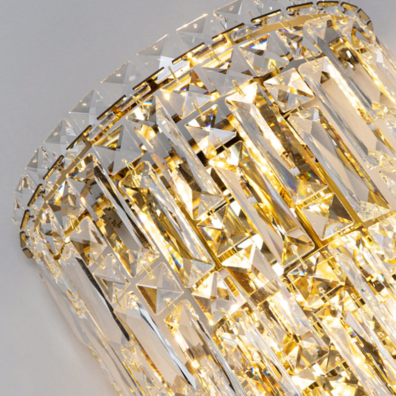Frendorf | Lustrevia Kristall Wandleuchte | Luxus Design | Quasten aus Kristall | LED 1-Licht | Wohnzimmerlicht