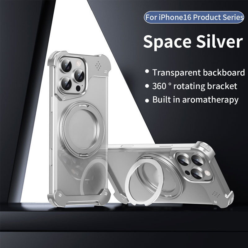 Frendorf | Alloy 360° Rotating Case – Magnetisches Laden & Aromatherapie bereit