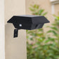 Solar UFO Form Design Zaunlicht LED Außen Wandlampe