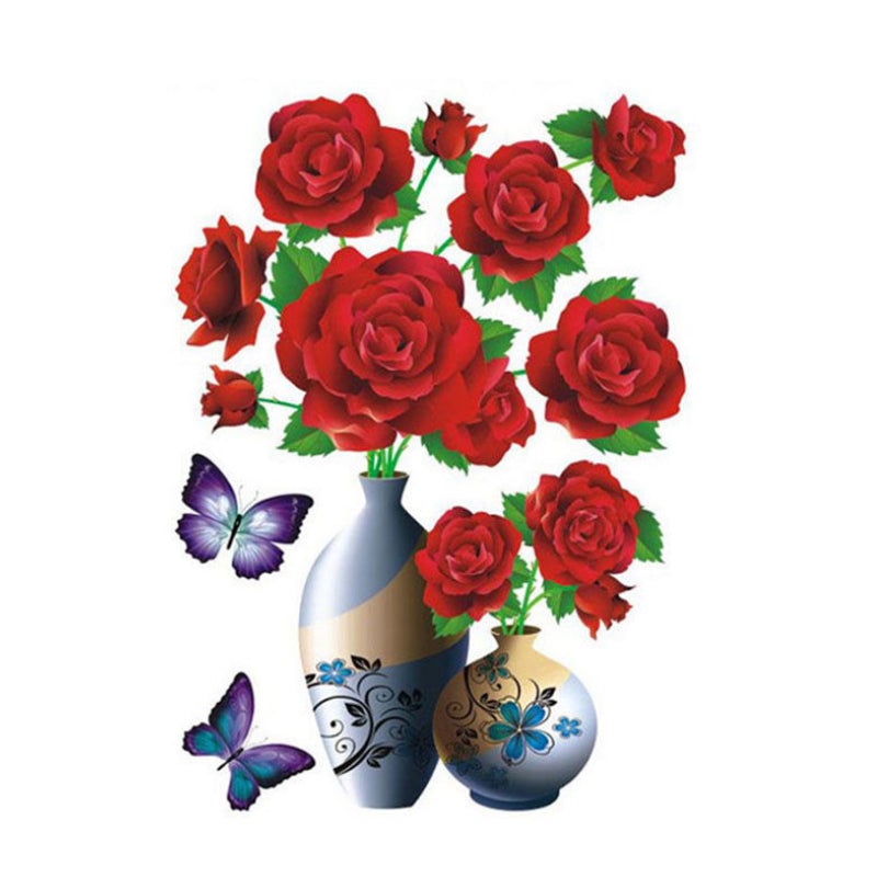 Frendorf | DIY Pflanze Vase 3D Stereo Aufkleber Selbstklebend