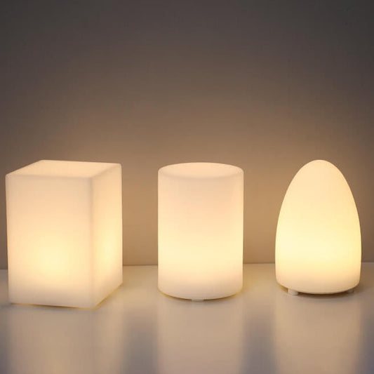 Kreative Geometrie PE Batterie Fernbedienung Nachtlicht Dekorative Tischlampe