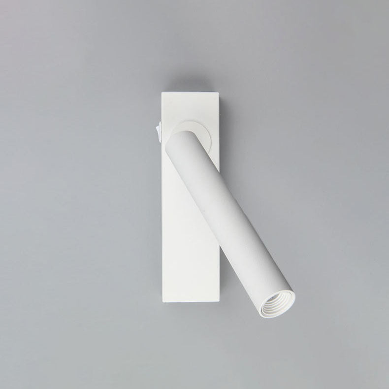 Frendorf | LumeFocus Rechteckige LED Wandleuchte | Verstellbarer Winkel | Minimalistisches Design | Leselampe | Warmes Licht