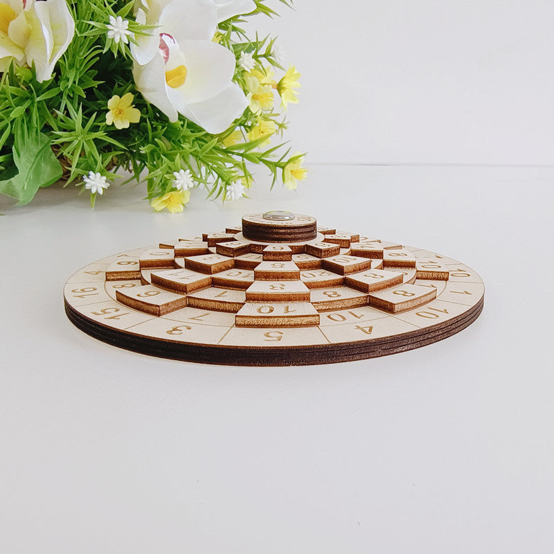 Frendorf | Safecracker 50 Holzpuzzle - Schwieriges mathematisches Brain-Teaser für Erwachsene