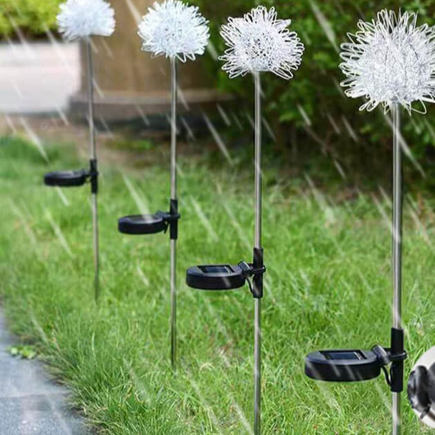 Frendorf | Solaris GlowSphere Gartenleuchte | Aluminiumkugel | LED Solarlicht | Wasserdicht | Warmweiß oder Weiß