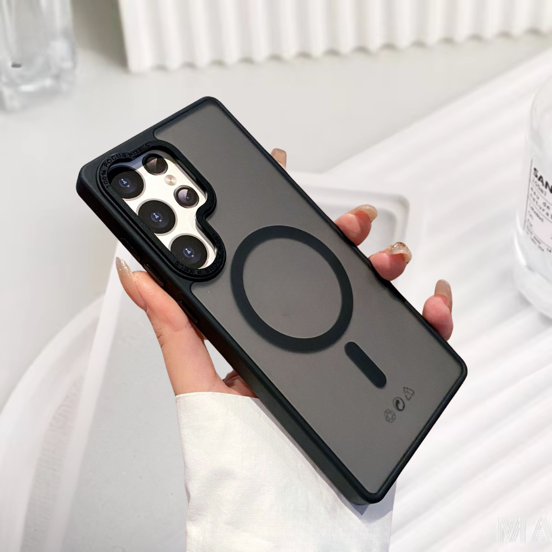 Frendorf | Samsung MagSafe-Hülle (Transparent) | "Kingdom"