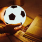 Kreative Fußball Silikon LED Nachtlicht USB Lade Tischlampe