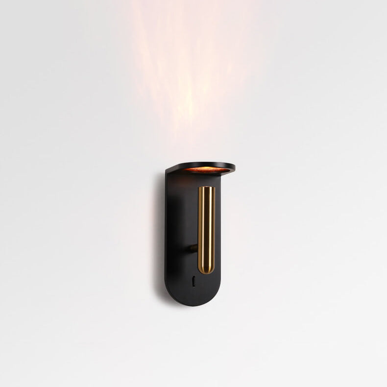 Frendorf | IgnisGlow Industrielle LED Wandlampe | Rotierbar & Verstellbar | Kreative Licht- & Schatteneffekte