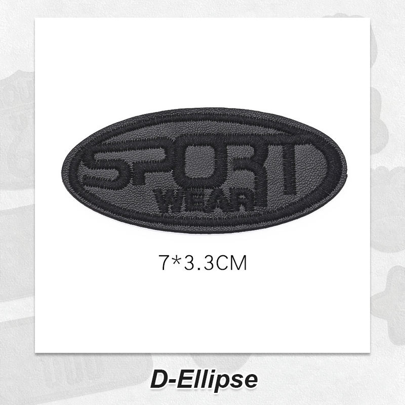 Frendorf | Nahtlose selbstklebende bestickte Patches für Kleidung | Waschbar & vielseitig