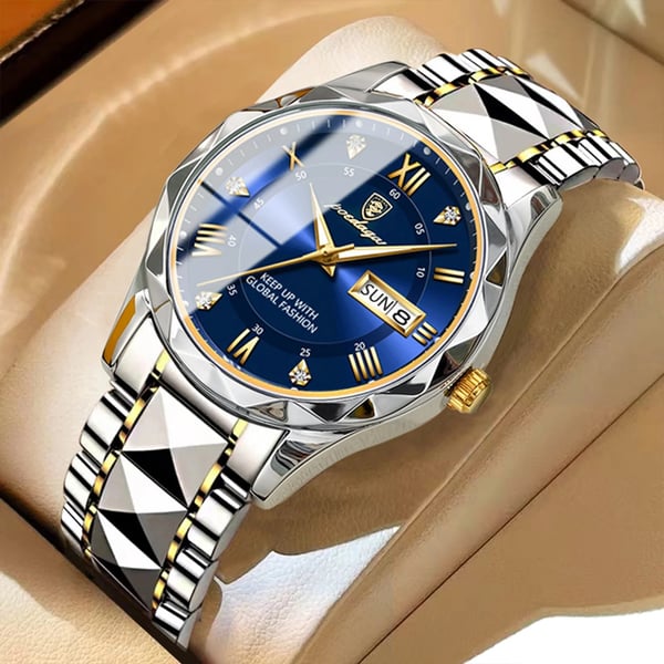 Frendorf | Wasserdichte Luxus-Herrenarmbanduhr der Top-Marke mit Leuchtfunktion