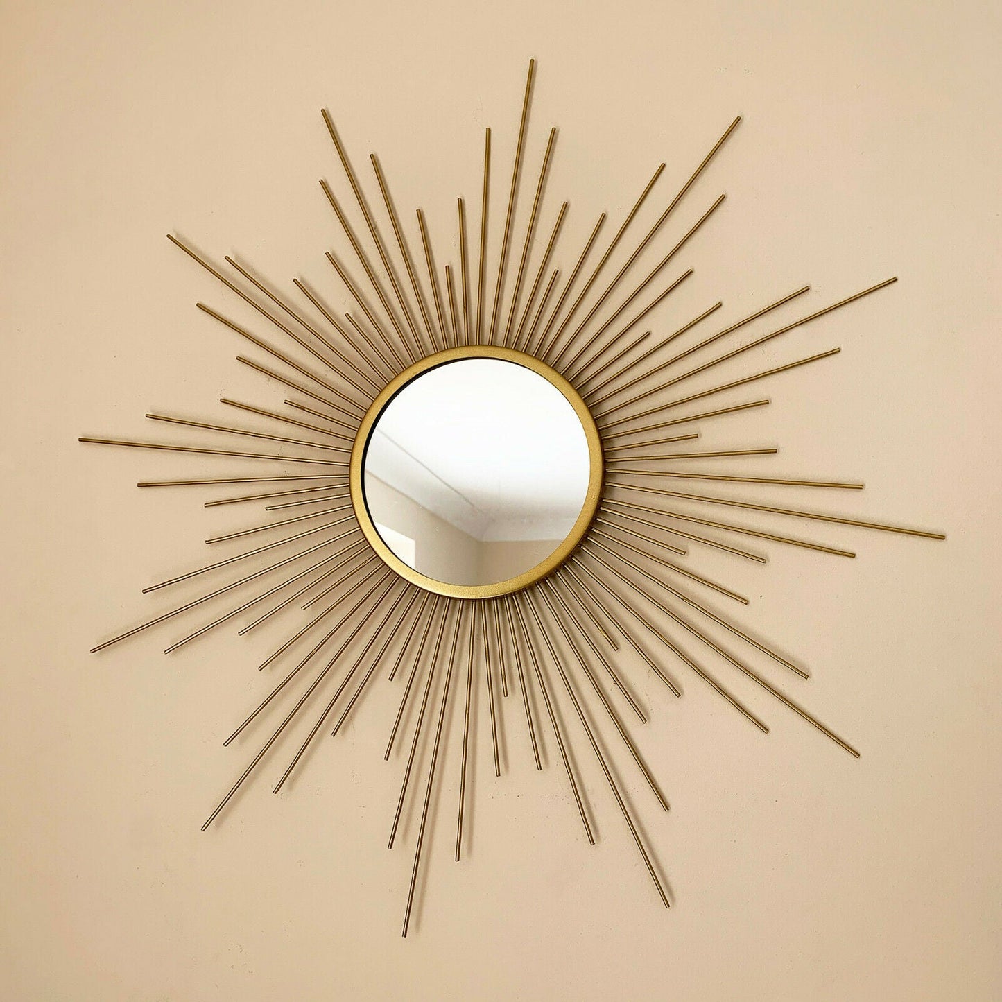 Gold Sunburst Mirror 60cm