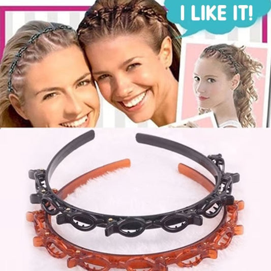 Frendorf | BangStyle – Haarspange für doppelte Ponyfrisur | 1+2 GRATIS