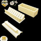 Frendorf | 11 Stück Set Sushi Maker Ausrüstungsset, Japanische Reisbällchen Kuchenrolle Mold