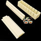 Frendorf | 11 Stück Set Sushi Maker Ausrüstungsset, Japanische Reisbällchen Kuchenrolle Mold