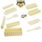 Frendorf | 11 Stück Set Sushi Maker Ausrüstungsset, Japanische Reisbällchen Kuchenrolle Mold