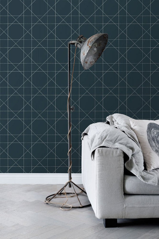 Frendorf | Geometrische Vlieswandtapete 139093, Skandi cool, Esta