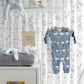 Frendorf | Grau und weiße Vliestapete Bäume 138944, Little Bandits, Esta