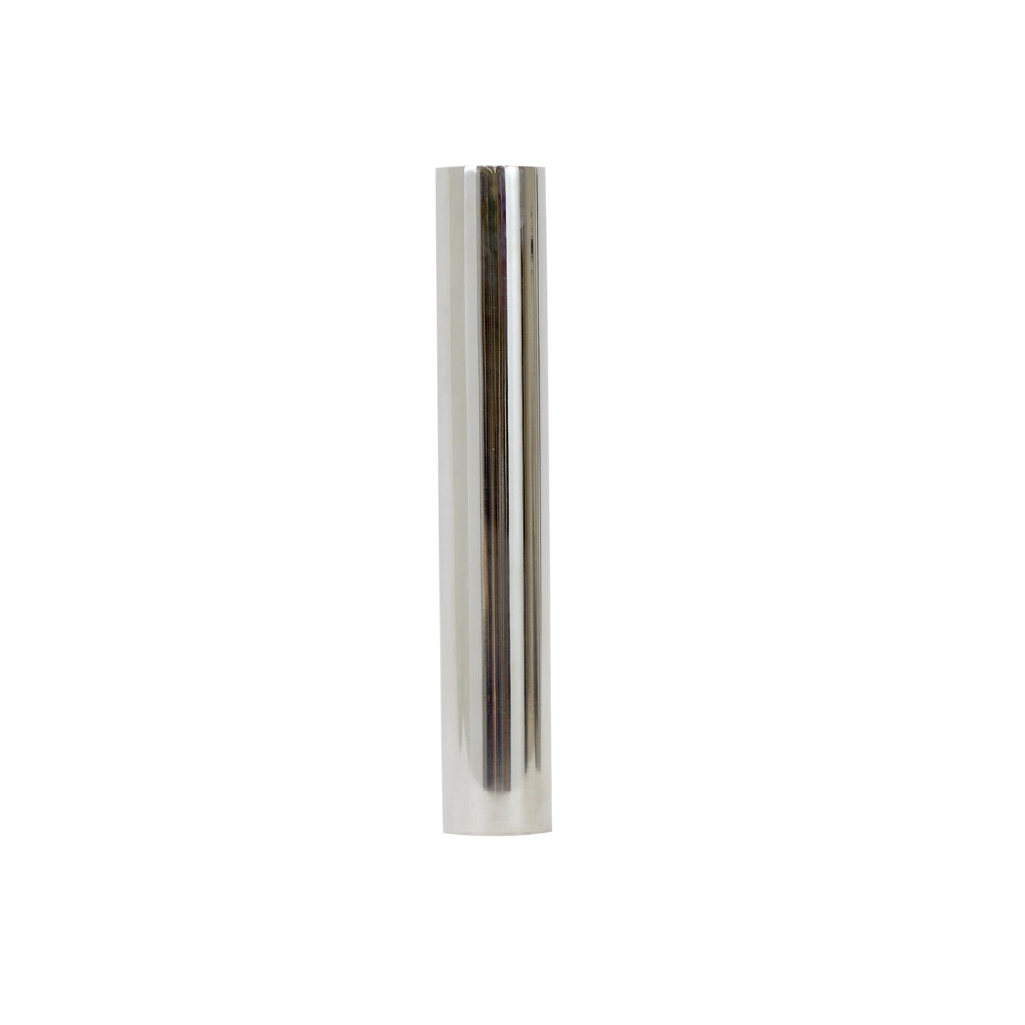 12” Zylinder Chrom Vase
