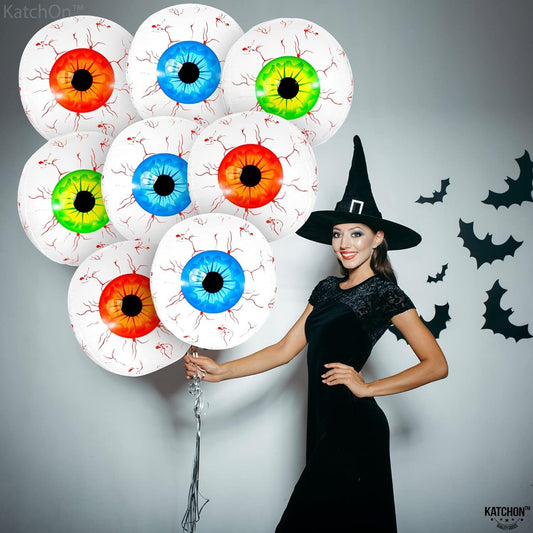 Frendorf | 12er-Pack: 22-Zoll Halloween-Augenballons