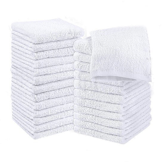 Frendorf | 12er-Pack: Absorbierende 100% Baumwolle Küchen Geschirrtücher