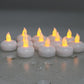 Frendorf | 12er-Pack: LED Schwimmende Tee Wasserdichte Flammenlose Kerze