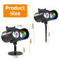 Frendorf | 12 Muster LED Projektorlichter IP65 wasserdichter Ozeanwellenprojektorlampe mit Fernbedienung Timer