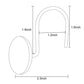 Frendorf | 12-teilige: AGPtek Fashion Decorative Home Rose Vorhanghaken