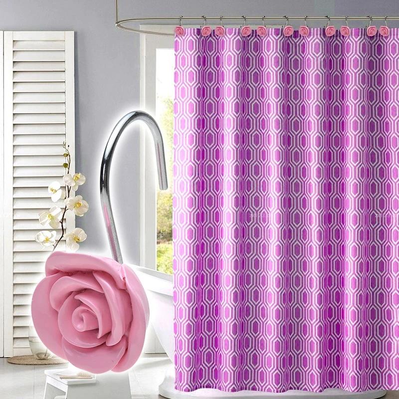 Frendorf | 12-teilige: AGPtek Fashion Decorative Home Rose Vorhanghaken