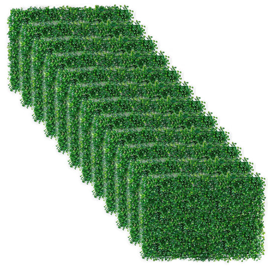Frendorf | 12-Teile: Künstliche Buchsbaum-Pflanze Gras