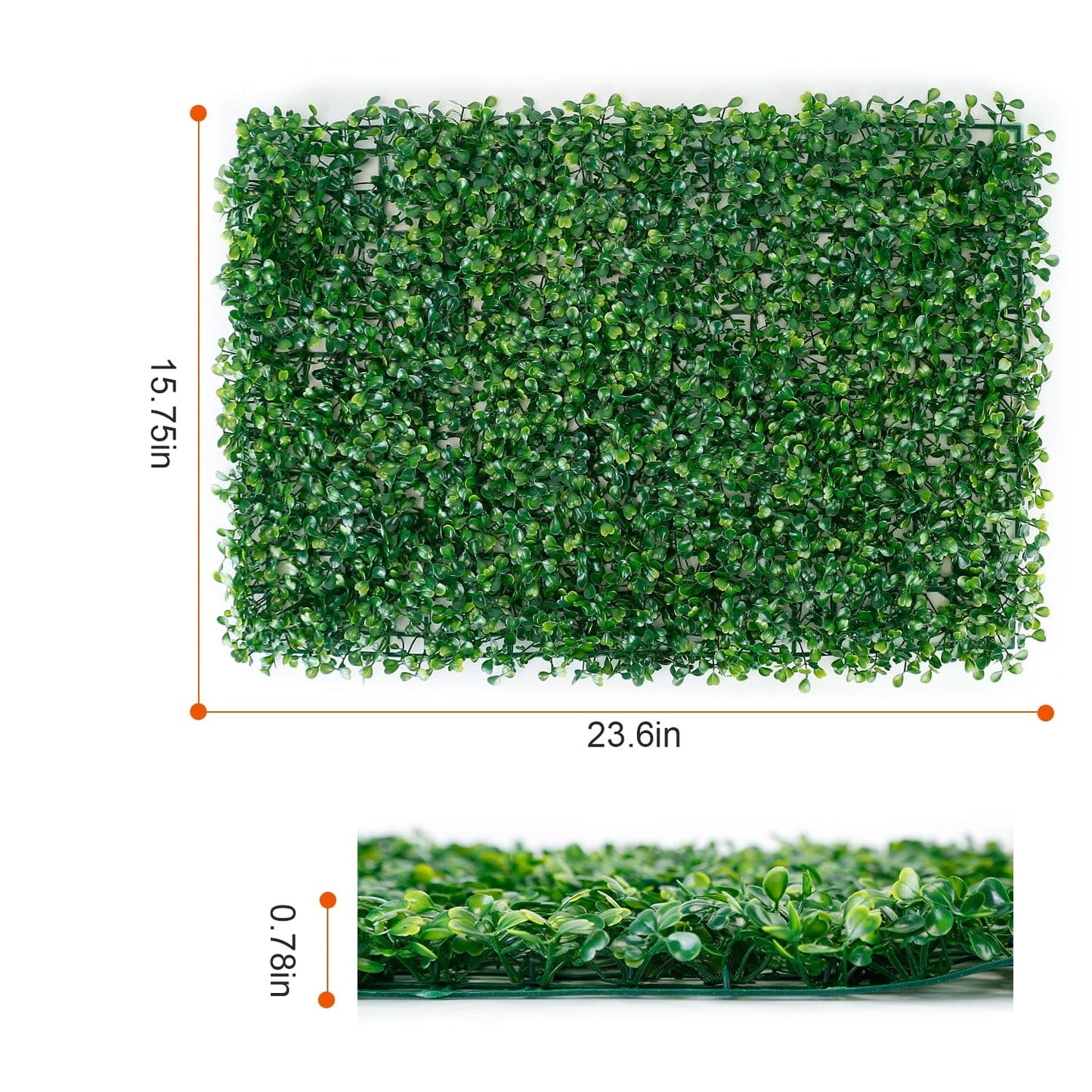 Frendorf | 12-Teile: Künstliche Buchsbaum-Pflanze Gras