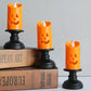Frendorf | 12-Teilig: Halloween LED Kürbis Kronleuchter Kerzen