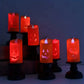 Frendorf | 12-Teilig: Halloween LED Kürbis Kronleuchter Kerzen
