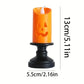 Frendorf | 12-Teilig: Halloween LED Kürbis Kronleuchter Kerzen
