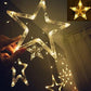 Frendorf | 12 Sterne 138 LED Vorhang Lichterkette