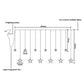 Frendorf | 12 Sterne 138 LED Vorhang Lichterkette