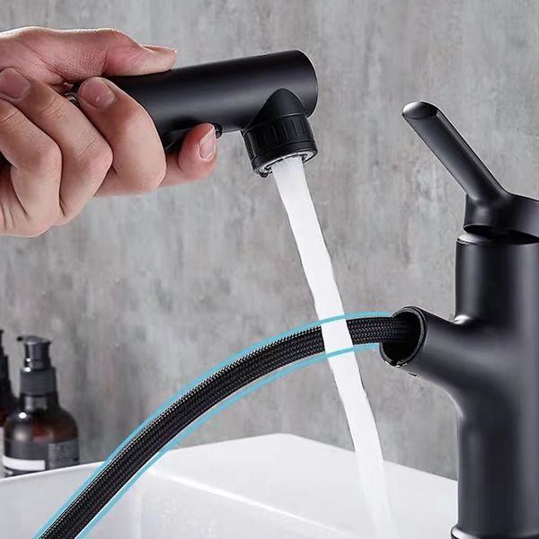 Frendorf | Zeitgenössischer Waschbeckenarmatur Einfach Niedriger Bogen Kupfer Waschbecken Armatur